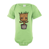 Cute Baby Groot Baby Onesie