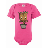 Cute Baby Groot Baby Onesie