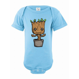 Cute Baby Groot Baby Onesie